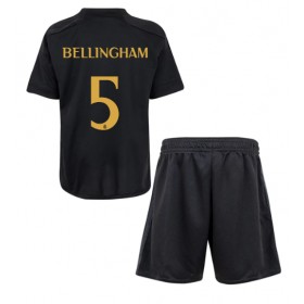 Baby Fußballbekleidung Real Madrid Jude Bellingham #5 3rd Trikot 2023-24 Kurzarm (+ kurze hosen)